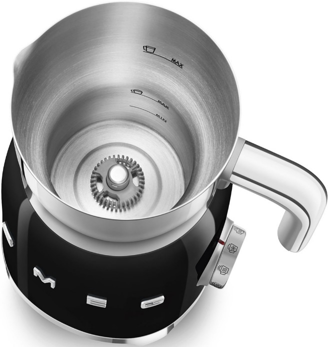 SMEG MFF11BLEU Вспениватель молока, цвет чёрный